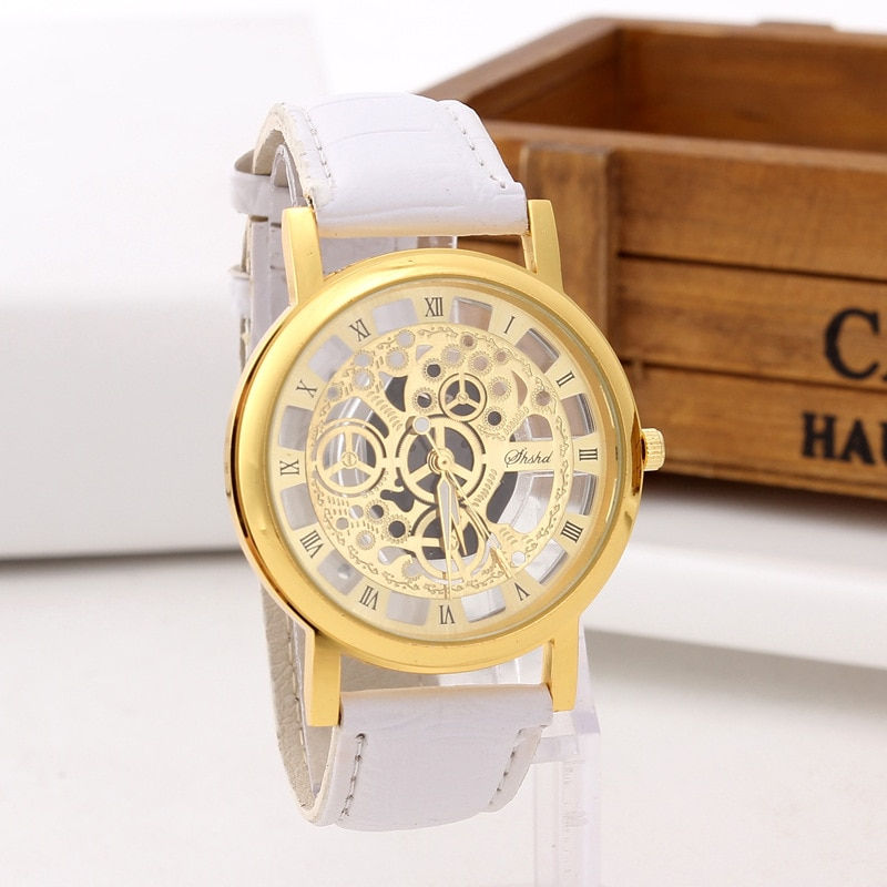 Thumbnail: Fashionable casual men's watch hollow out strap watch not mechanical expression