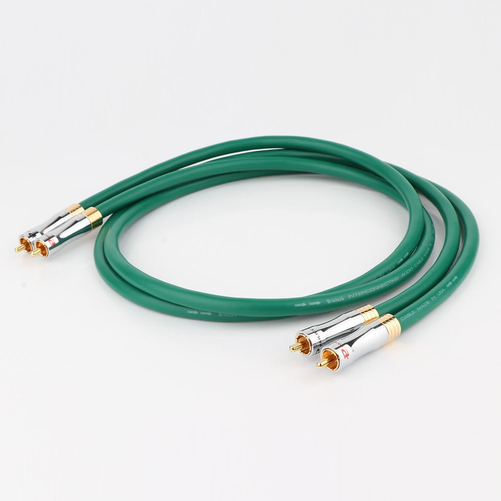Thumbnail: MCINTOSH 2328 99.998% Pure Copper HiFi Audio cable RCA interconnect cable Audio