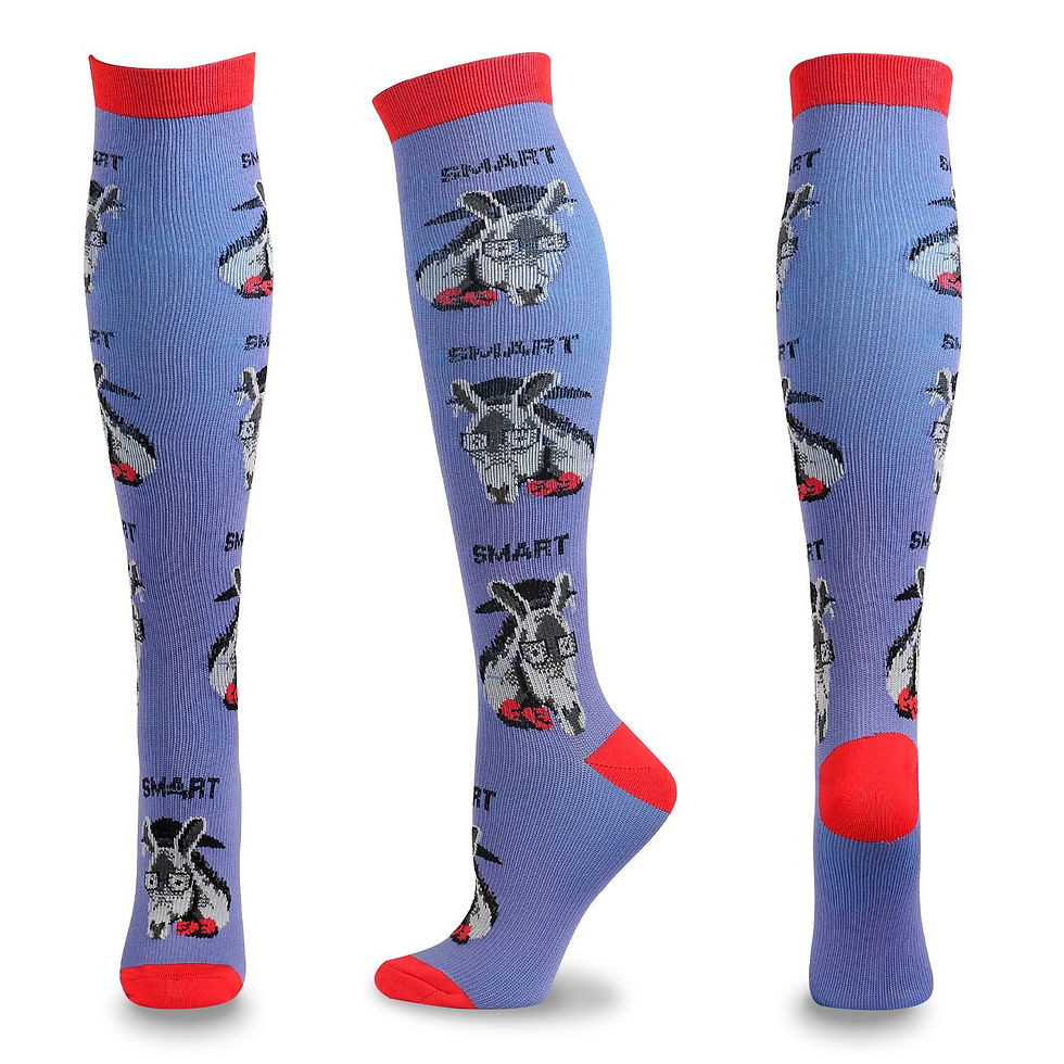 Thumbnail: 2022 New Cartoon Anime Pattern Compression Socks Unisex Outdoor Running Stockin