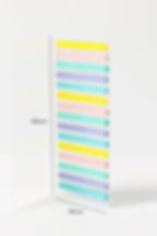 Thumbnail: 200 Sheets Morandi Transparent Fluorescent Index Tabs PET Arrow Flags Sticky No