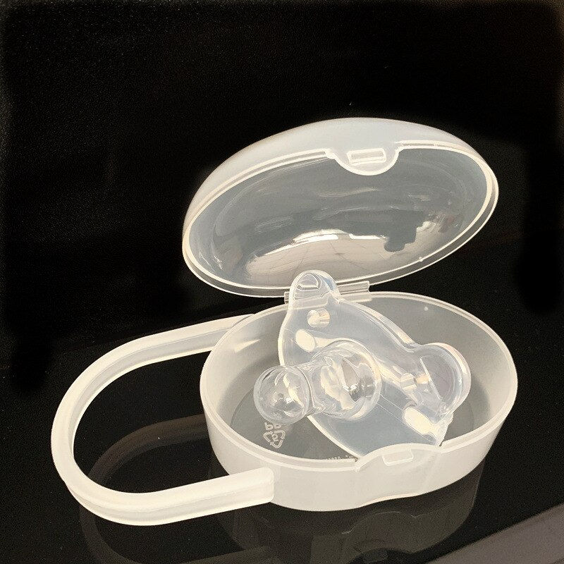 Thumbnail: Cartoon Liquid Silicone Baby Pacifier Infant Dummy Soother Baby Teether Nipple 