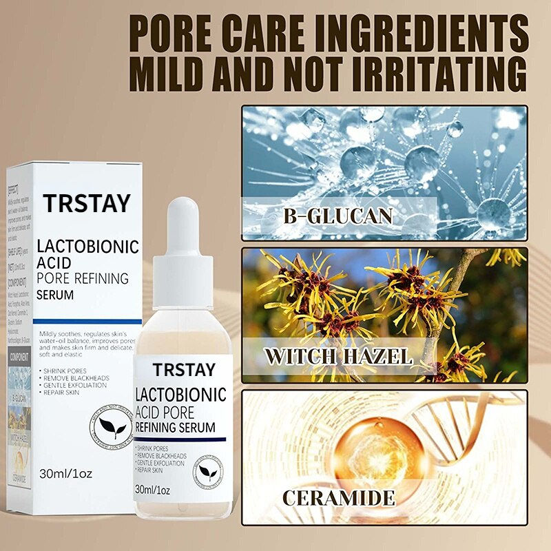 Thumbnail: Pore Shrinking Serum Skin Elasticity Delicate Repair Essence Clean Blackheads A