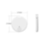 Thumbnail: Mini Dog GPS Bluetooth 5.0 Tracker Anti-Lost Device Round Anti-Lost Device Pet 
