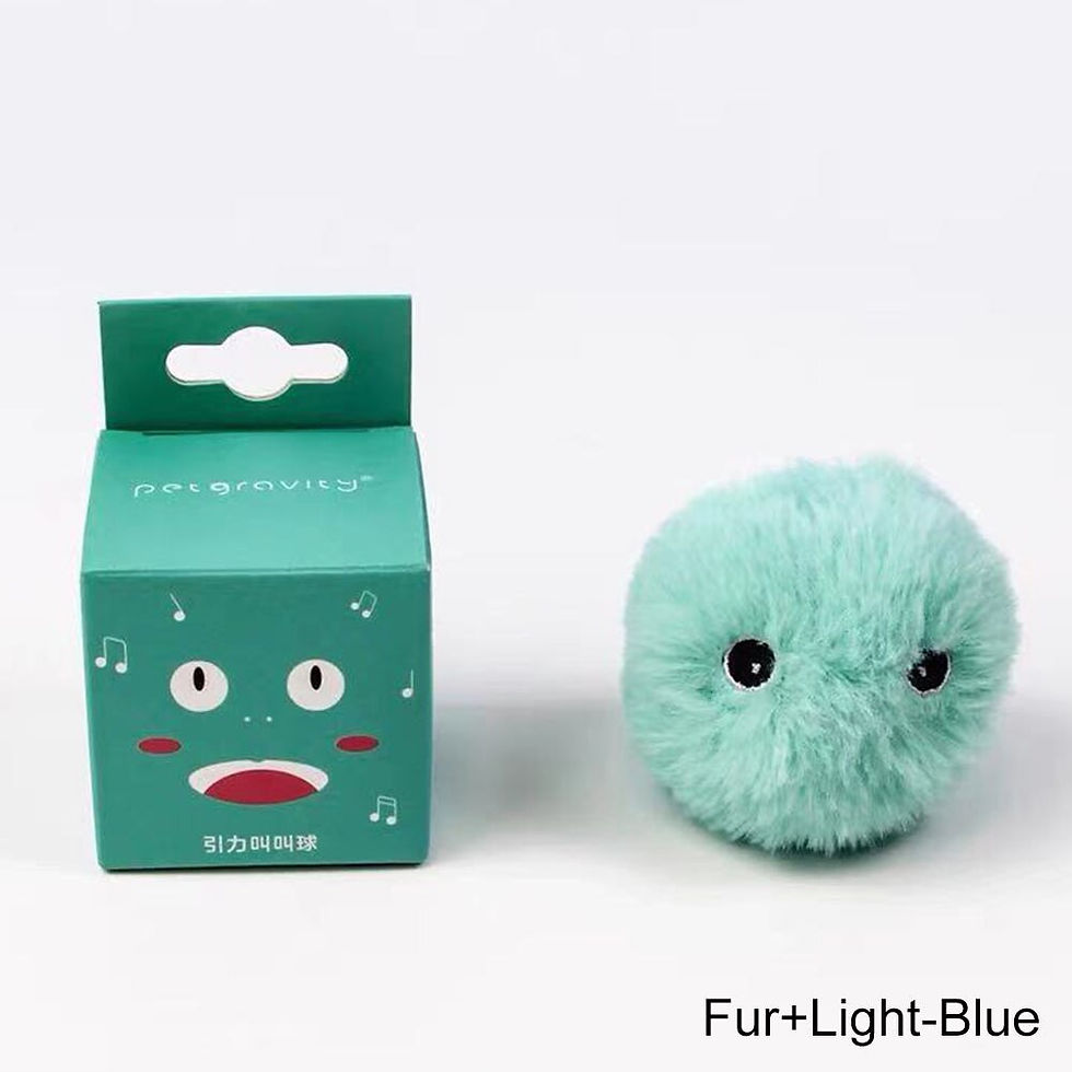 Thumbnail: Smart Cat Toys Interactive Ball Plush Electric Catnip Training Toy Kitten Touch