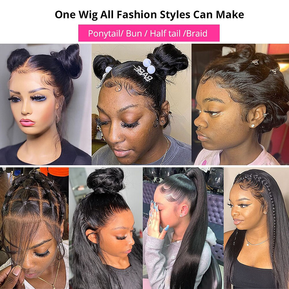 Thumbnail: 30inch Full Lace Wig Human Hair Wigs Bone Straight Human Hair Lace Front Wigs G