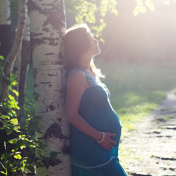 Femme enceinte par Birch