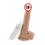 Küçük resim: Titreşimli Realistik Dildo 20 cm
