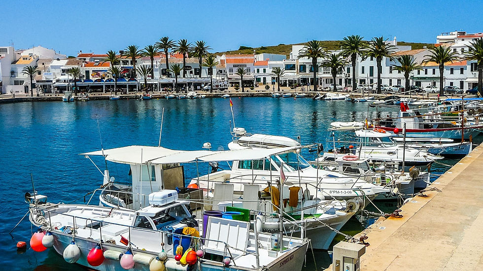 Port de Fornells, village à Minorque