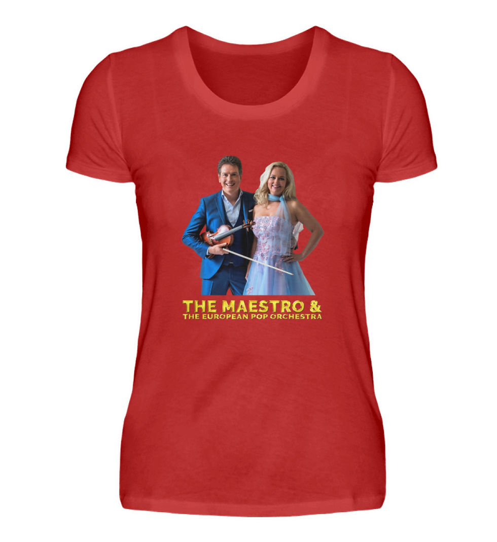 Thumbnail: The Maestro & Wendy with Logo  - Women Shirt