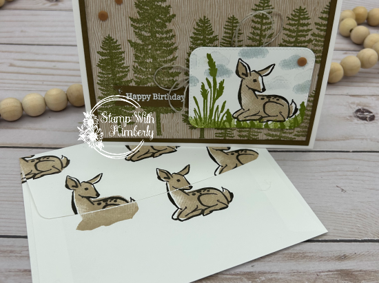 Stampin' Up! Notes of Spring/Masculine Nature Inspired Card