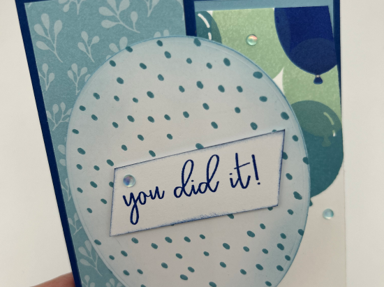 Stampin' Up Balloon Festoon Fun Fold