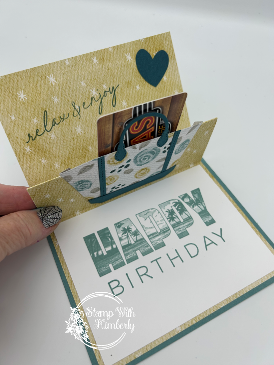 Stampin' Up! Happy Place Pop-Up Card