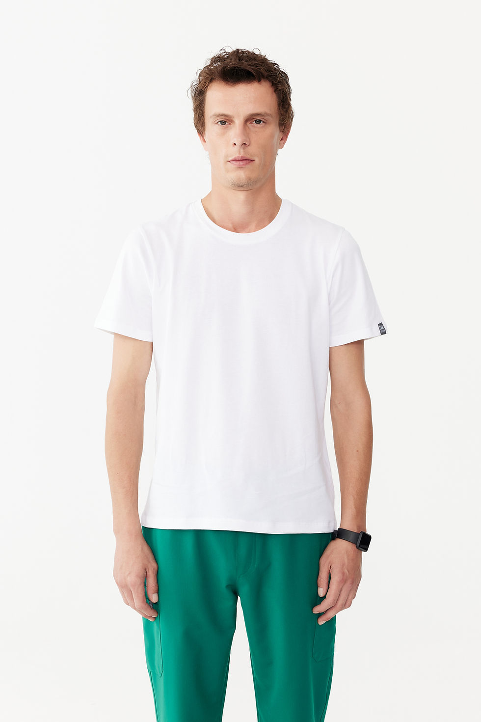 Sar Infinity Core Erkek Yuvarlak Yaka Tişört ön cephe görünüm