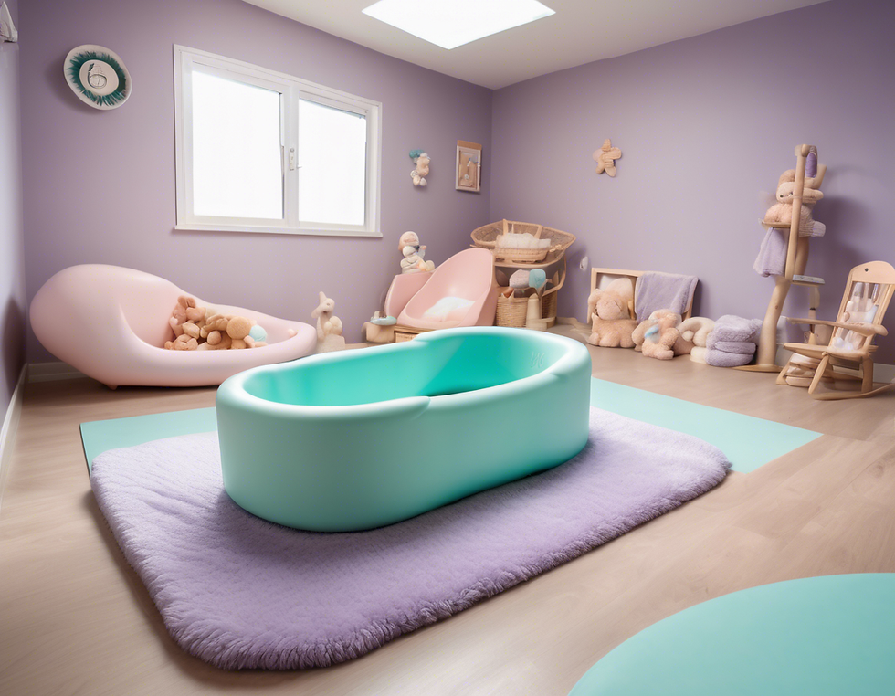 Bebek Banyosu ve Oyun Alanıyla Hizmet Veren Bebek Spa