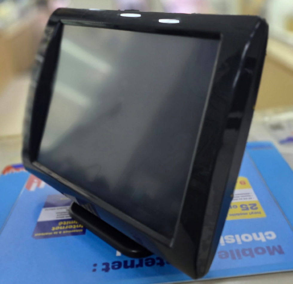 Caisse tactile SAGA vue avant gauche