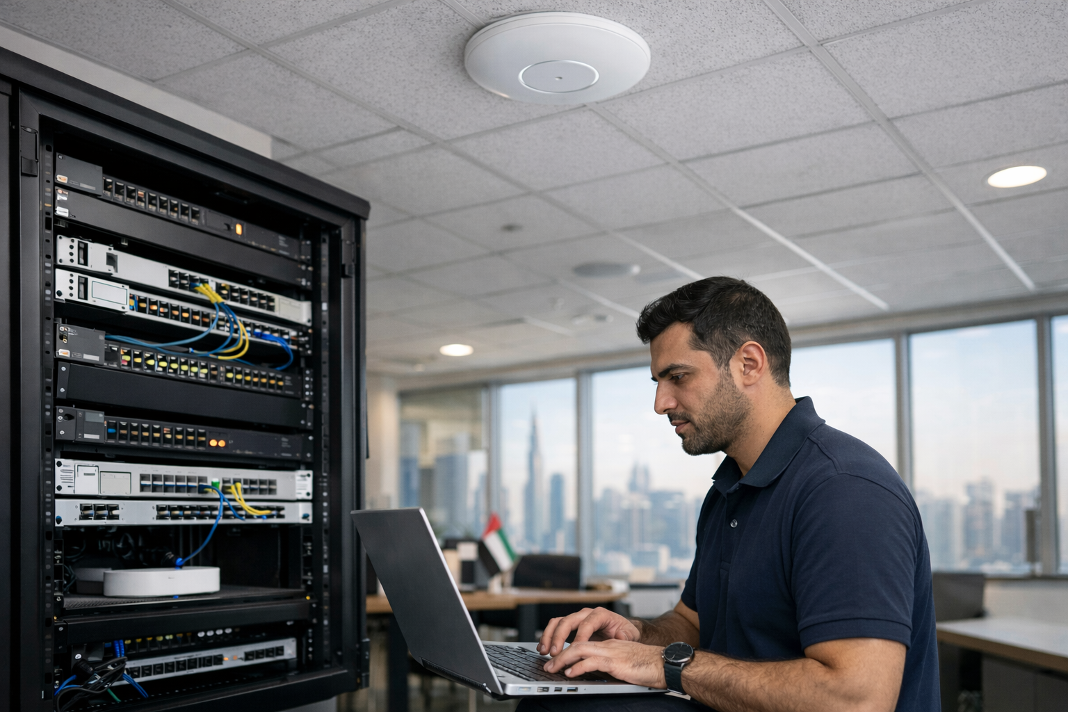 Server setup and professional IT support services in UAE