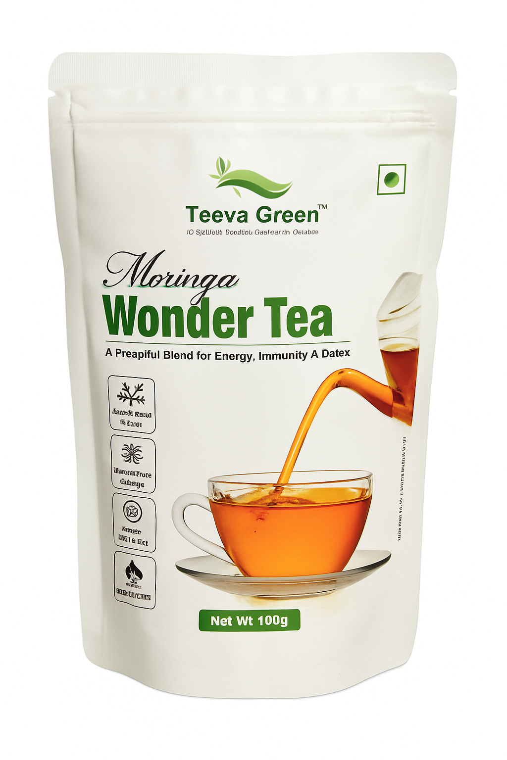 Moringa Wonder Tea by Teeva Green