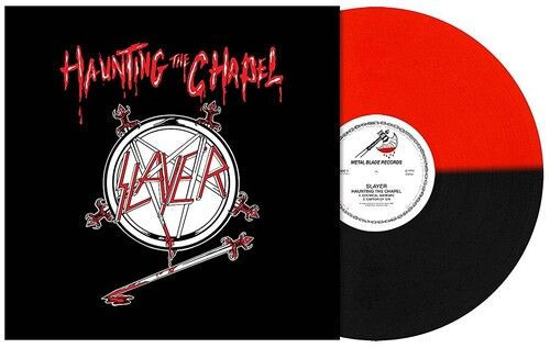 Slayer – Haunting The Chapel 45 RPM, EP, Reissue, Stereo, Red/ Black Split