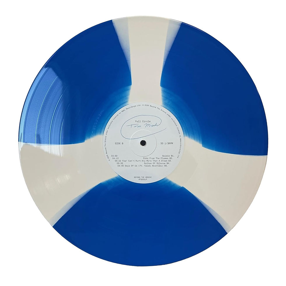 Thumbnail: Tom Misch - Full Circle Sky Break Blue and White Vinyl