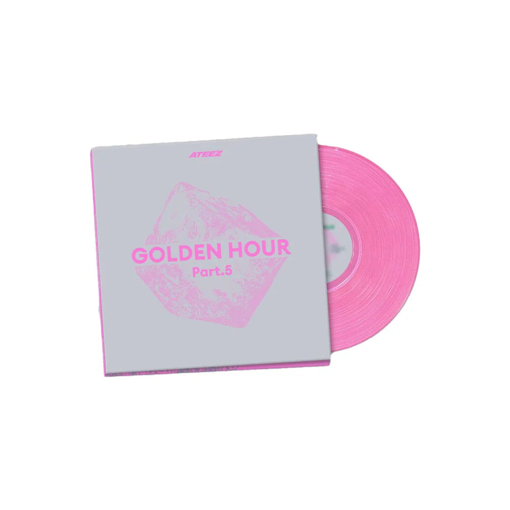 {Pre-order}ATEEZ - GOLDEN HOUR Part.5 / Pink LP (Vinyl)