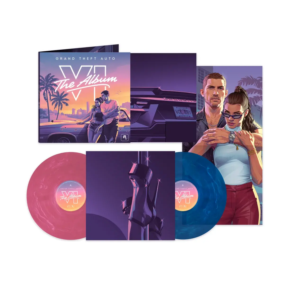 {Pre-order}Grand Theft Auto Vi: The Album Ost Indie Exclusive 2LP Colored Vinyl