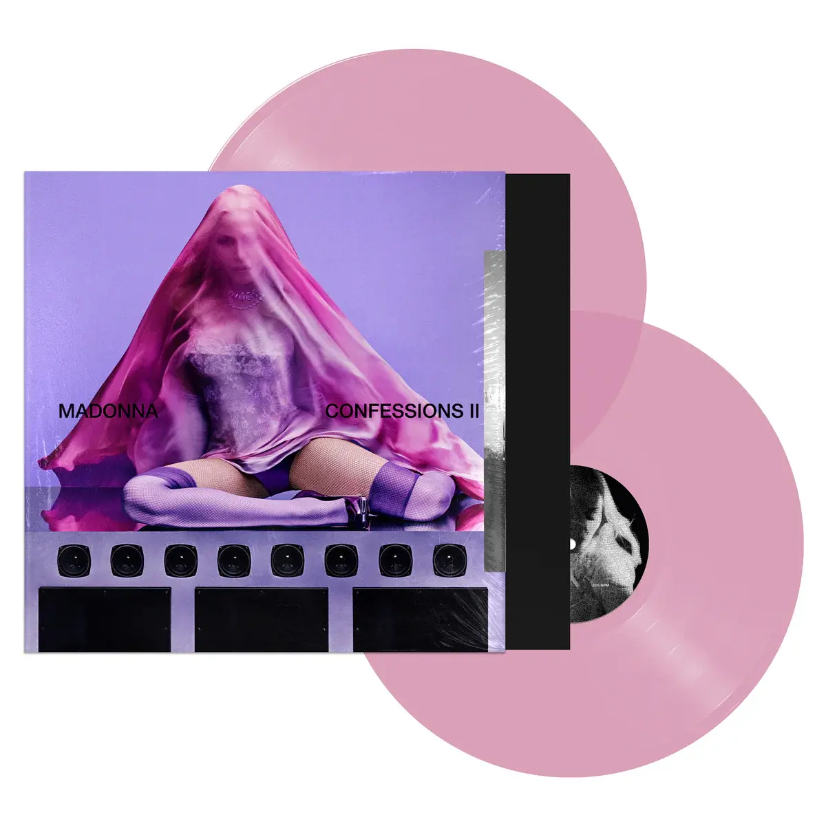 Madonna - Confessions II (Expanded Version) 2LP Translucent Pink Vinyl