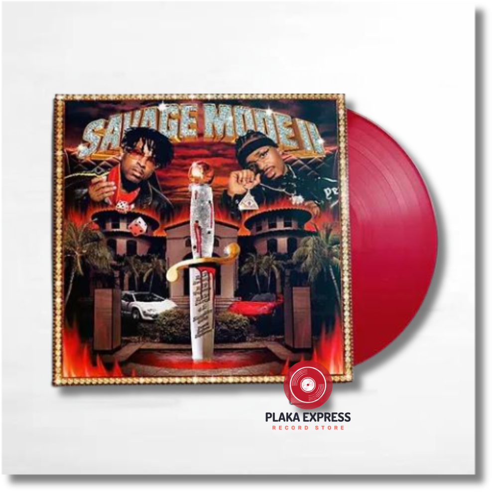 21 Savage & Metro Boomin – Savage Mode II Red Vinyl