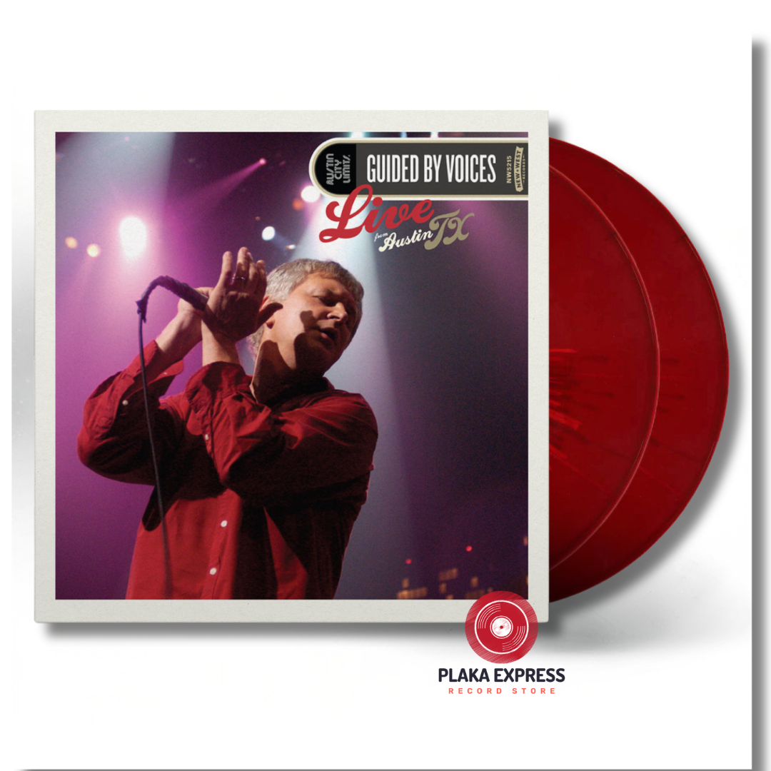 Guided By Voices - Live From Austin Tx 2LP Red Splatter Vinyl