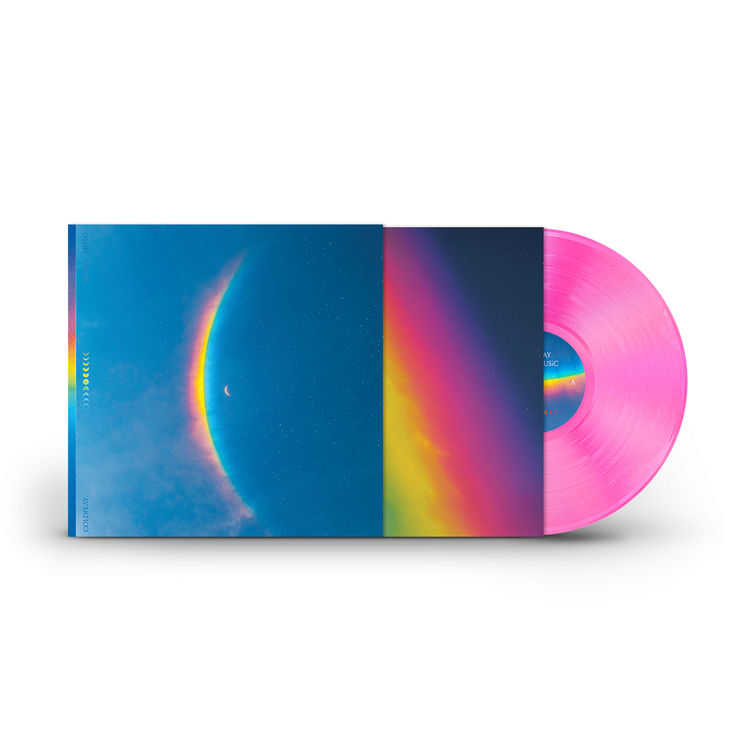 Coldplay – Moon Music Translucent Pink Colored Vinyl