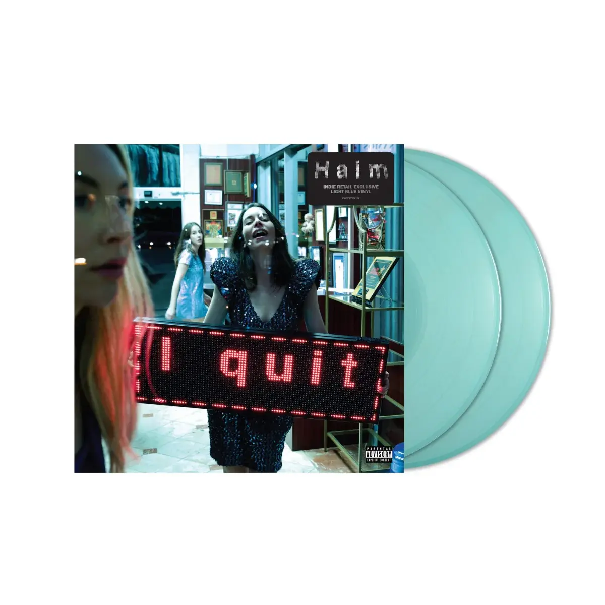 Haim – I Quit 2LP Indie Exclusive Translucent Blue Vinyl