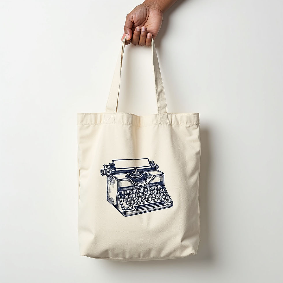 Embroidered Canvas Bag