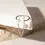 Thumbnail: Open Pearl Ring with Chain