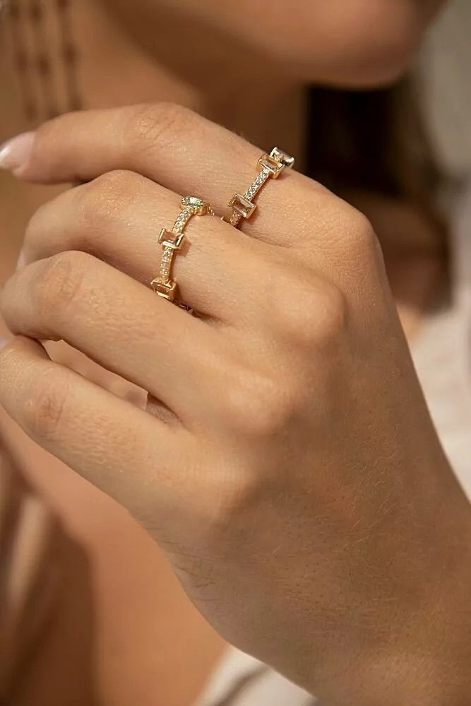 Anel Fusão Retangular Paraíba