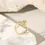 Thumbnail: Berilo Crystal Amethyst Ring