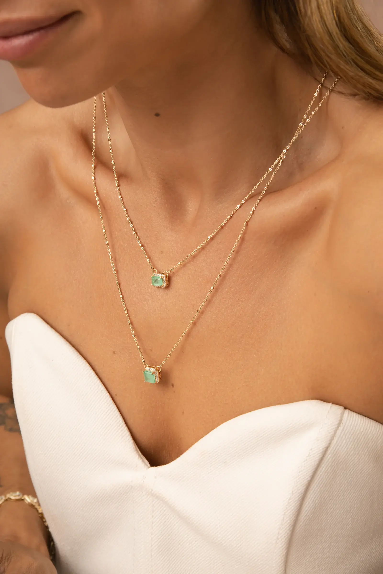 Verde Lumière Necklace