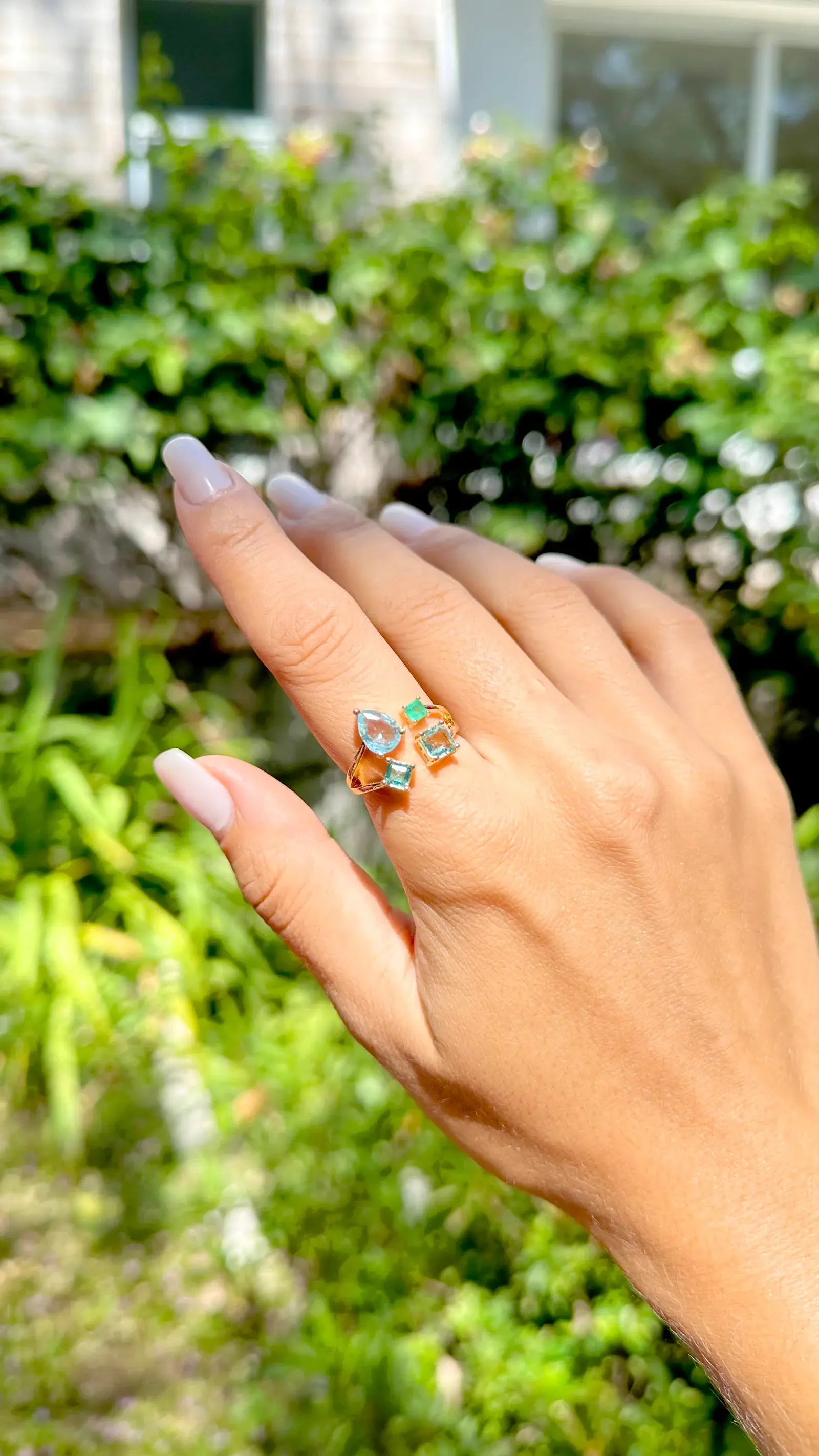 BLUE PARADISE RING