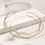 Thumbnail: Gold-Plated Smooth Double Thin Hoop Choker
