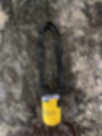 Yellow Hands Free Koozie