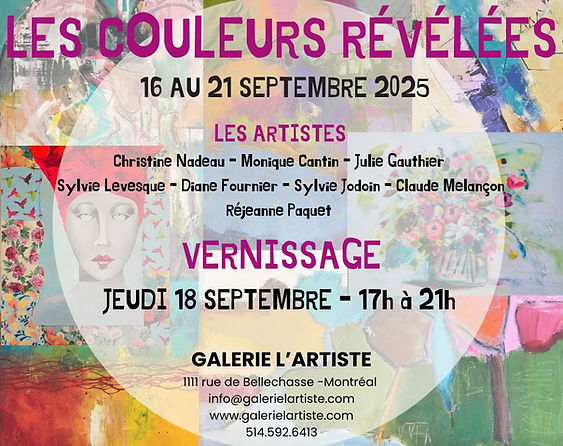 Abstract painter Diane Fournier