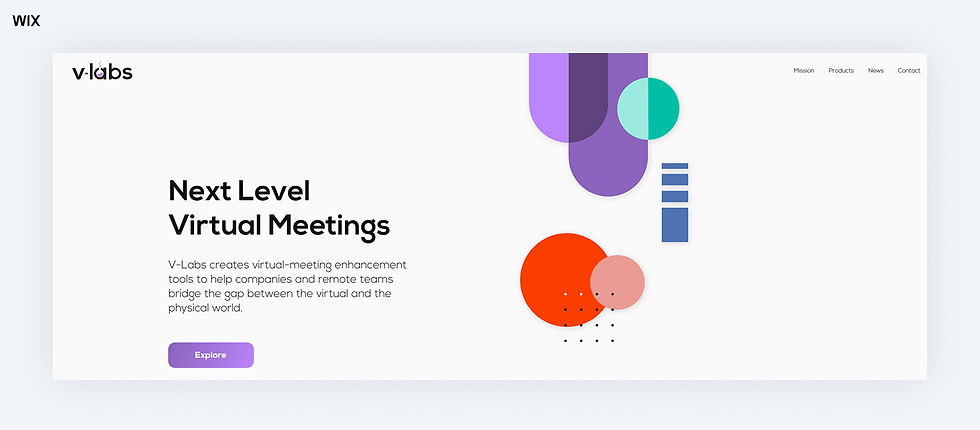 .co website homepage example