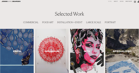 art portfolio selected work