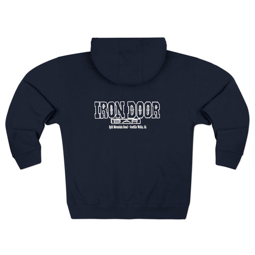 OG Logo Unisex Zip Hoodie | Iron Door Bar