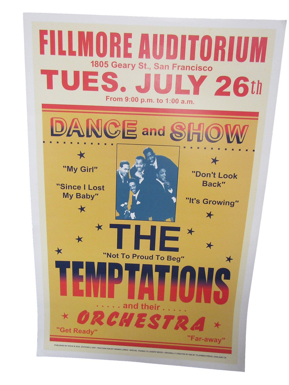 Showprint Front View