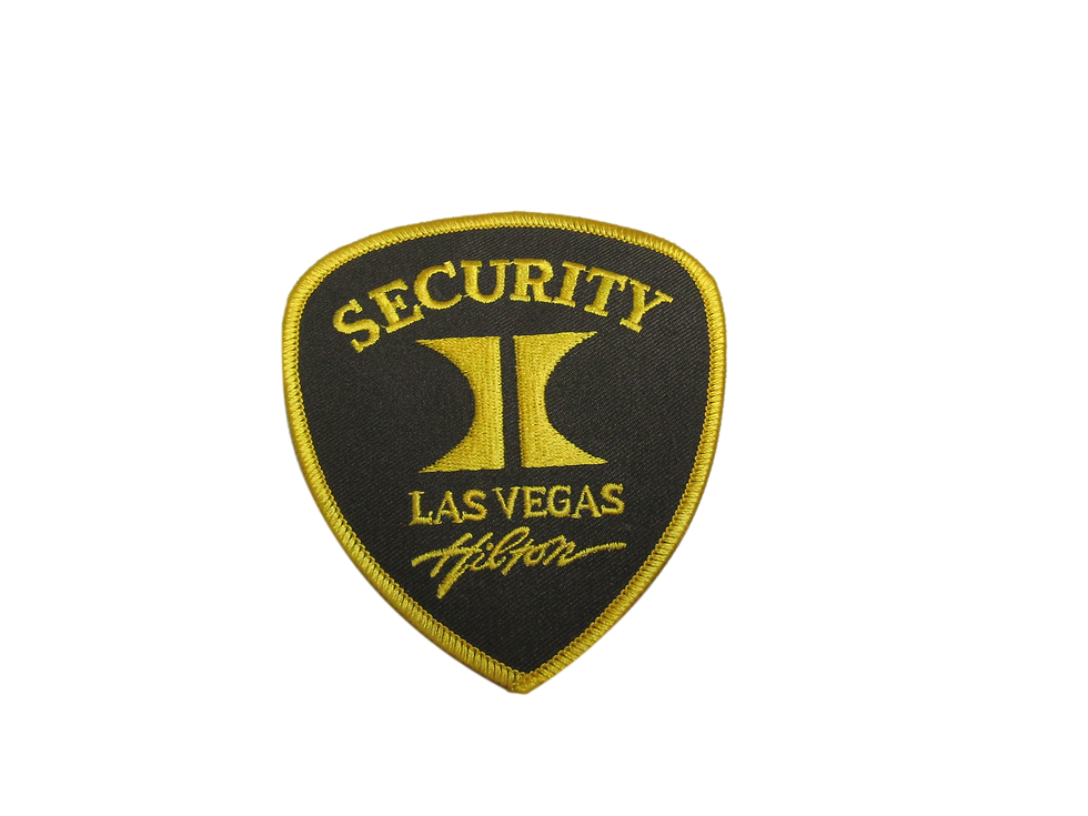 Las Vegas Hilton Security Patch Front View