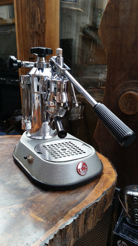 La Pavoni Europiccola Vintage Coffee Sensor Full Brass Piston