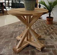 Table ronde farmhouse
