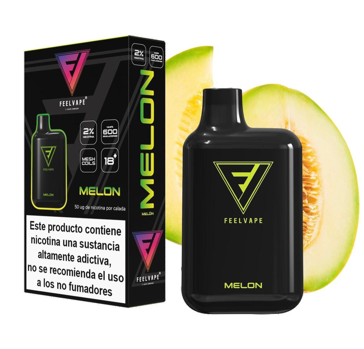 FEEL VAPE - DESECHABLE MELON 600 puff