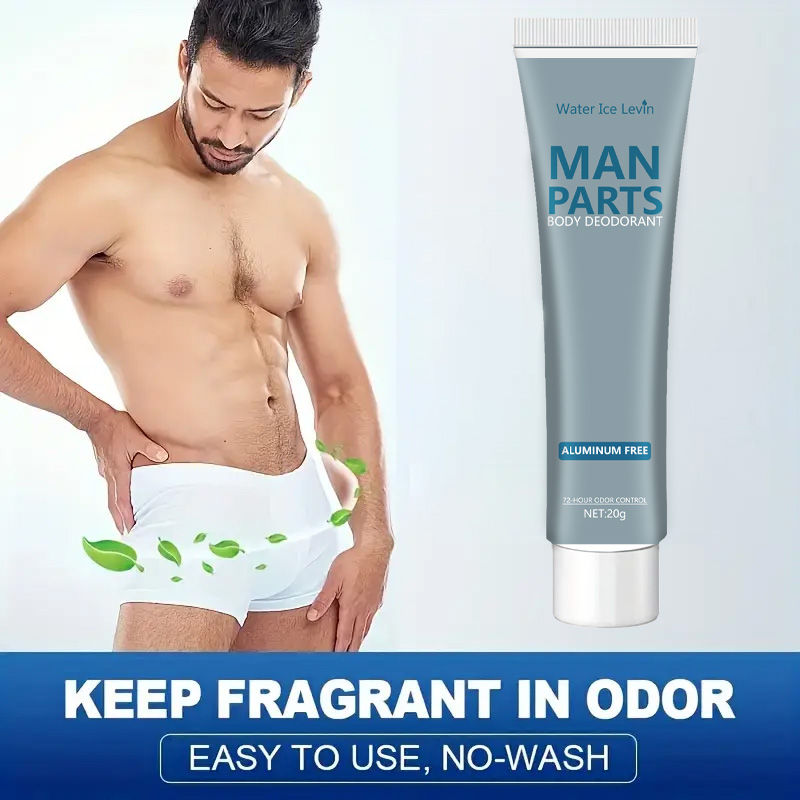 Thumbnail: Men's Intimate & Underarm Fragrance Cream – Cleansing & Deodorizing Care