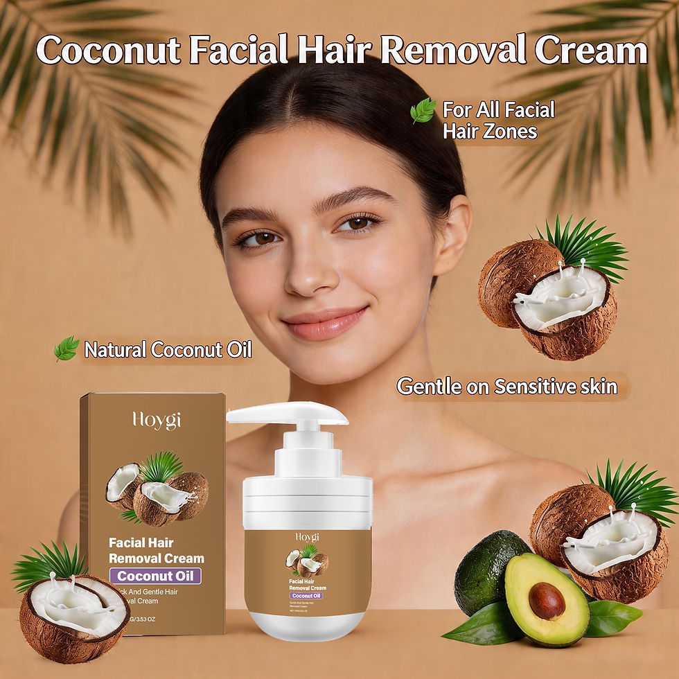 Thumbnail: Coconut Hair Removal Cream – Gentle & Painless Hair Remover, 100g