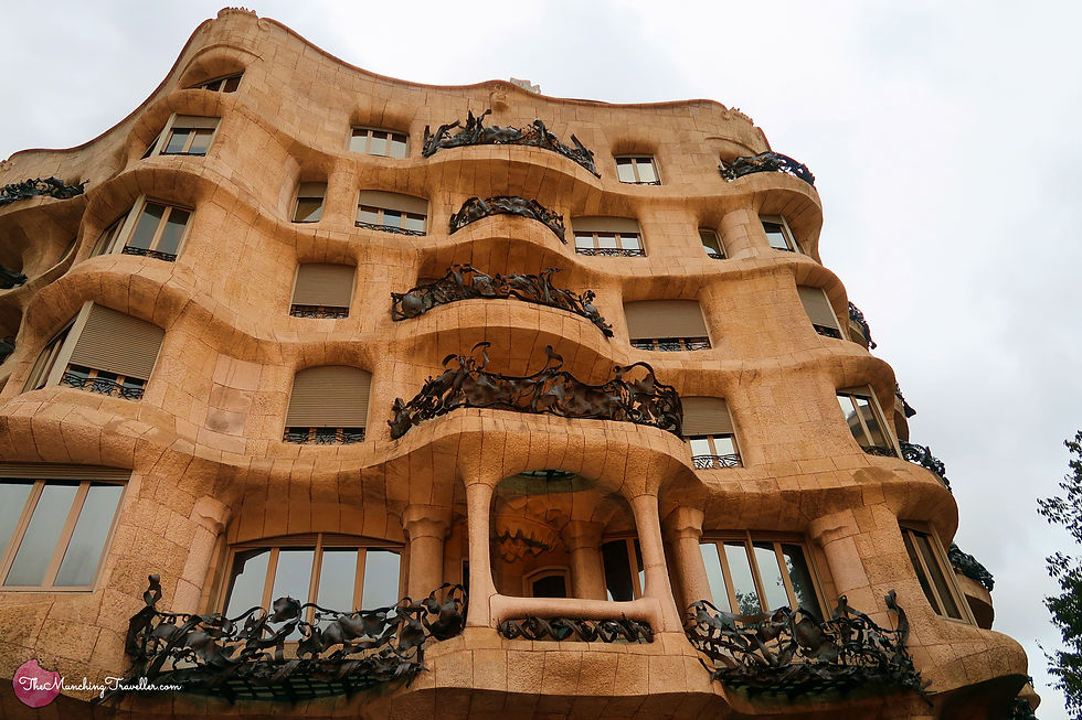 Casa Mila La Pedrera, Barcelona, Spain
